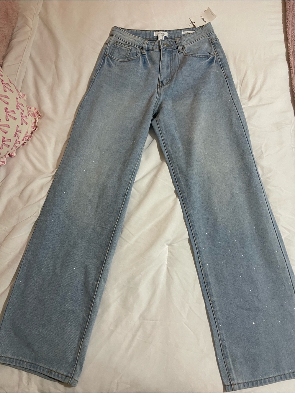 NWT sequin jeans